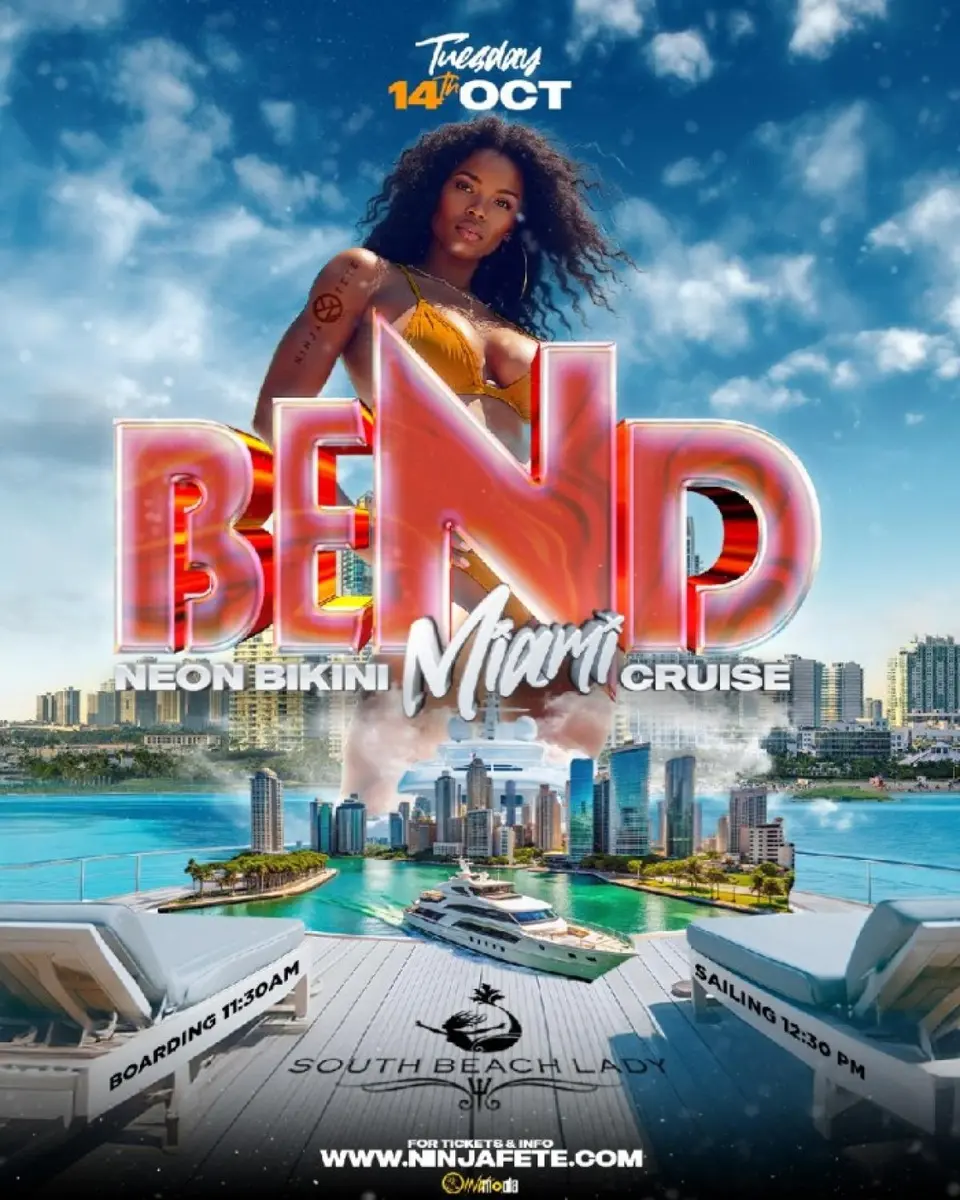 Bend Neon Bikini Cooldown flyer or graphic.