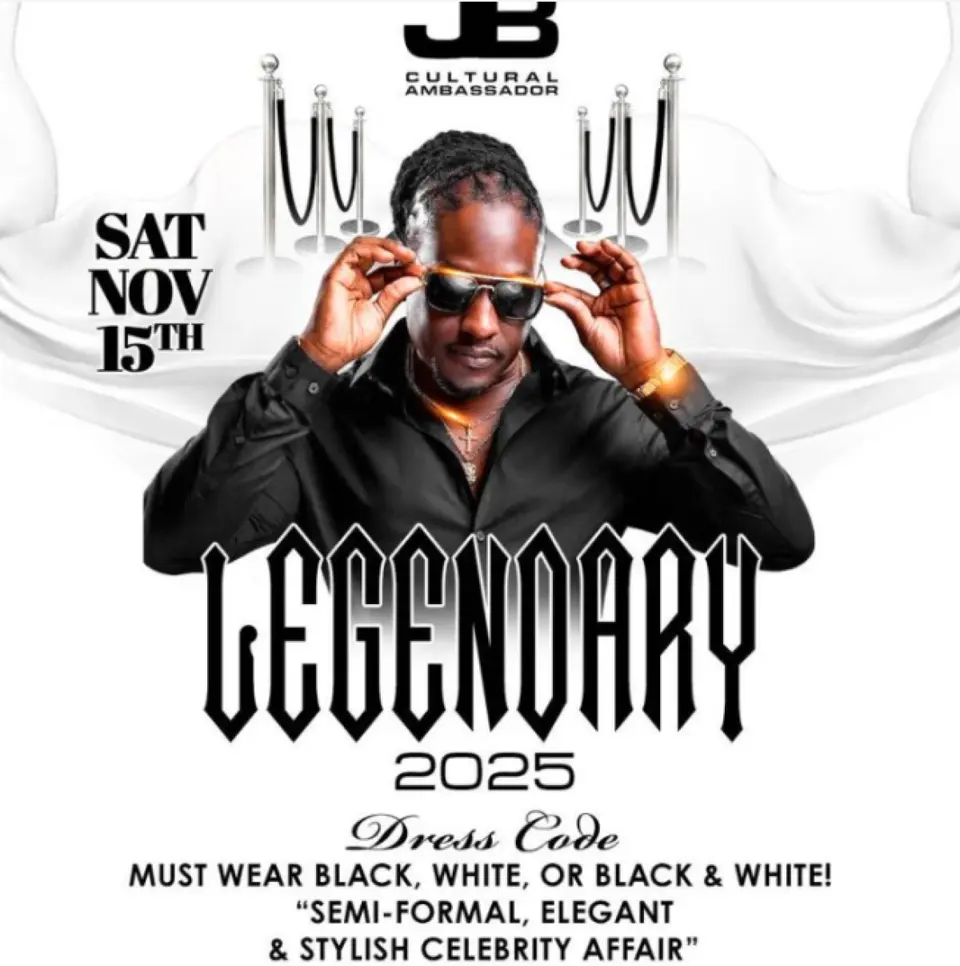Legendary flyer or graphic.