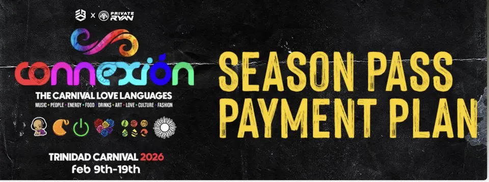 Soca Brainwash Connexion Season Pass Payment Plan flyer or graphic.