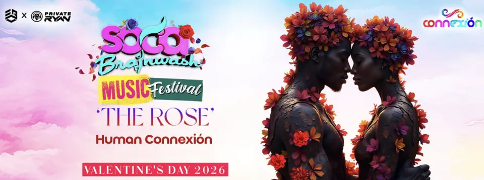 Soca Brainwash 'The Rose’ flyer or graphic.