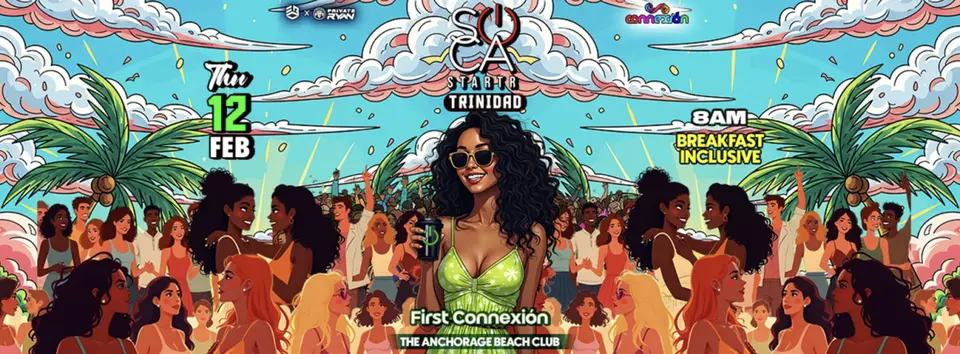 Soca Startr flyer or graphic.