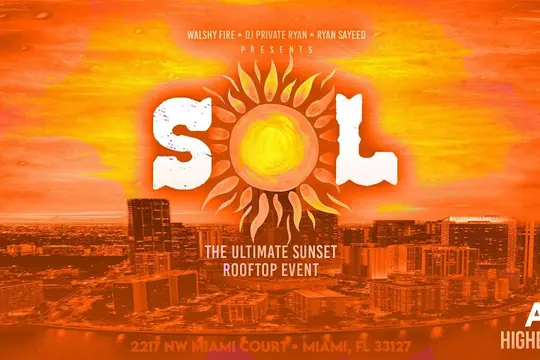 SOL - The Ultimate Sunset Rooftoop Event 