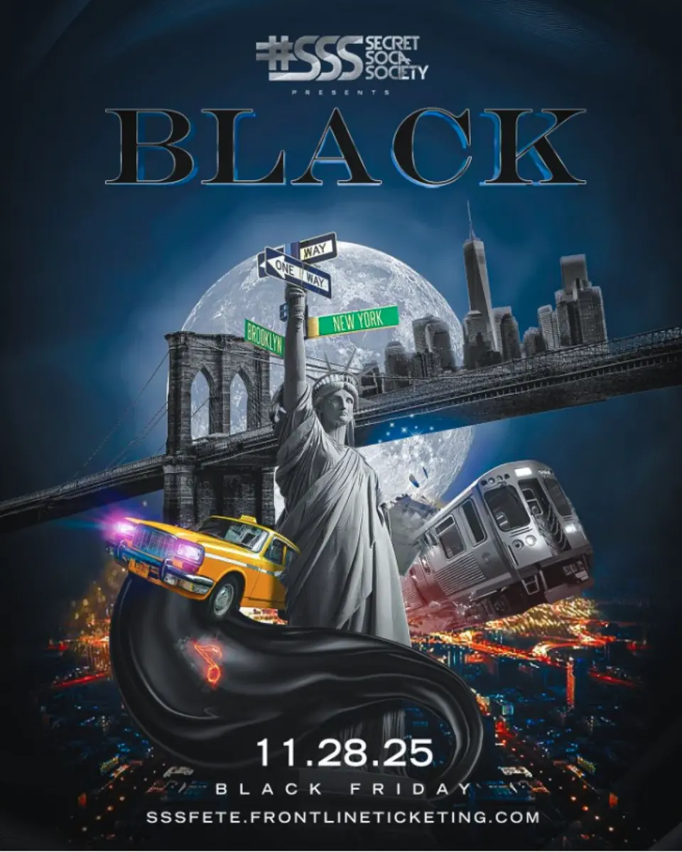 SSS Black flyer or graphic.