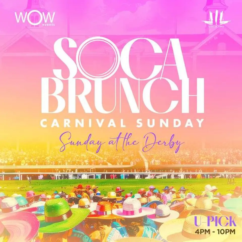 Soca Brunch flyer or graphic.