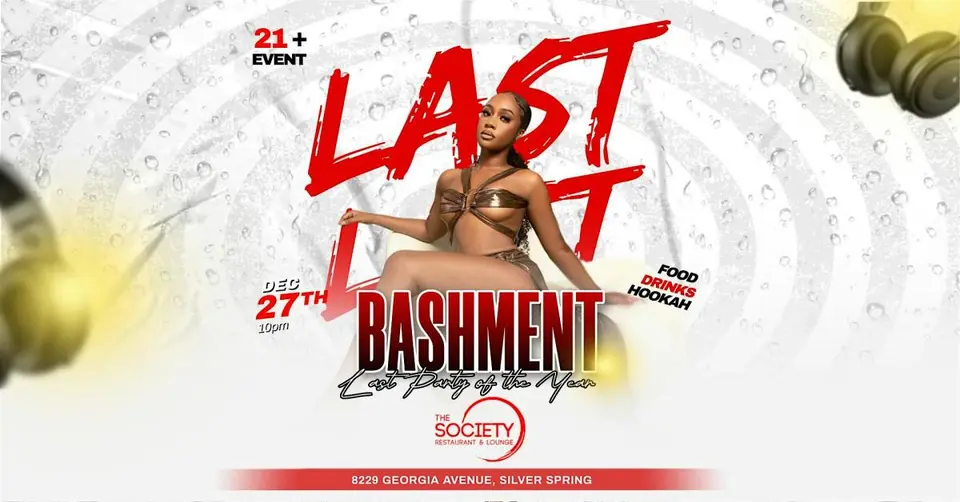 Bashment Last Lap 2025 flyer or graphic.