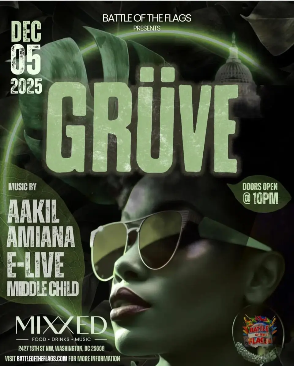 Gruve flyer or graphic.