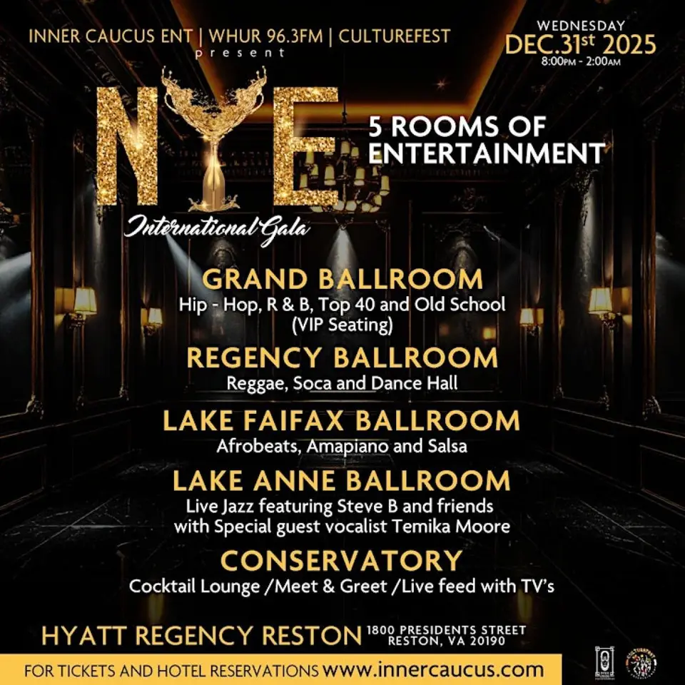 INNER CAUCUS NEW YEAR'S EVE INTERNATIONAL GALA flyer or graphic.