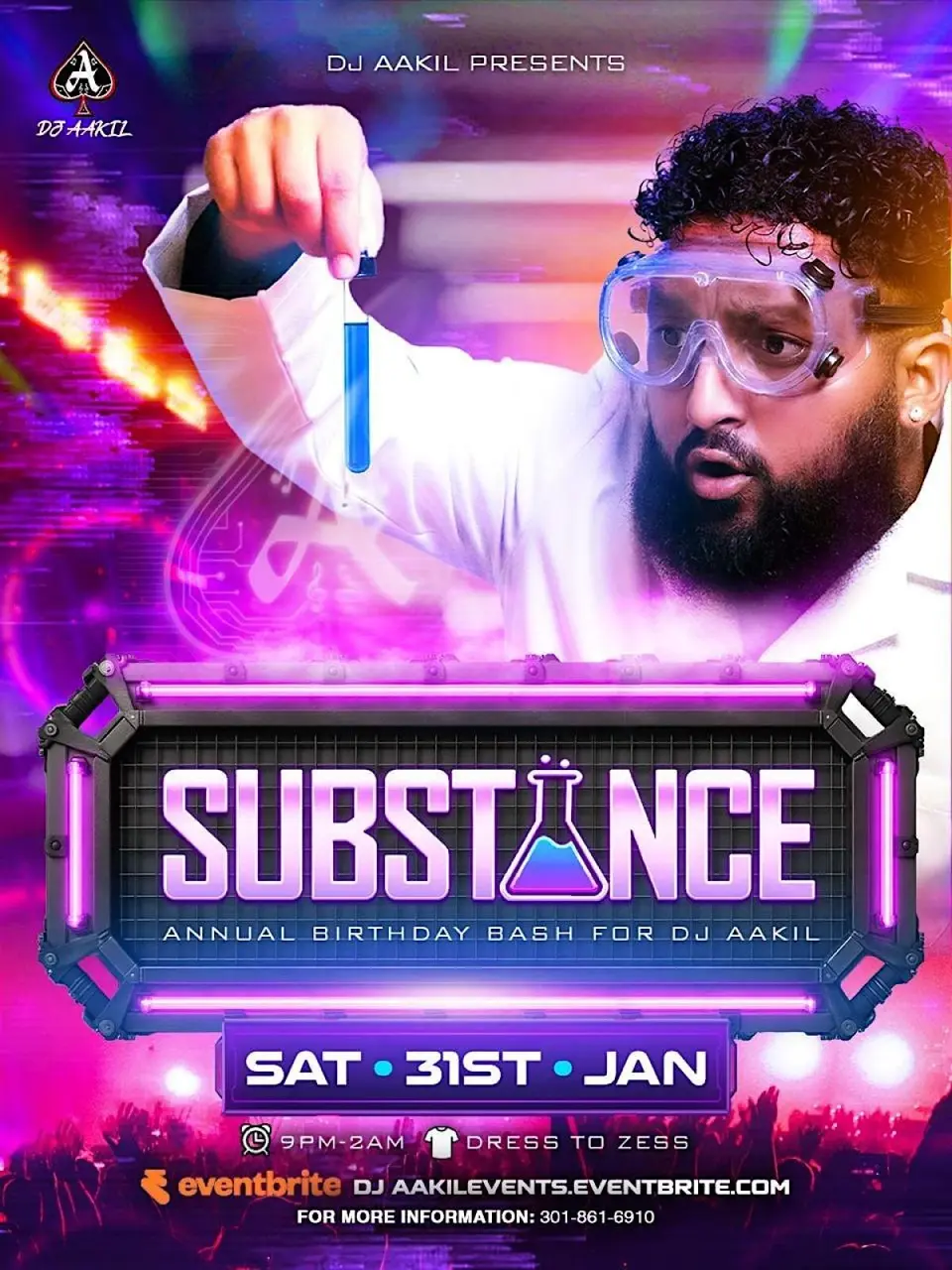 Substance 2026 flyer or graphic.