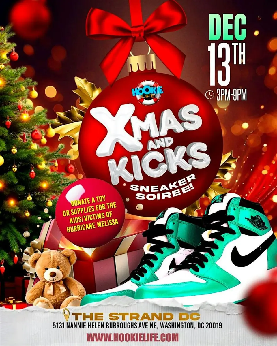X-Mas & Kicks (2025) flyer or graphic.