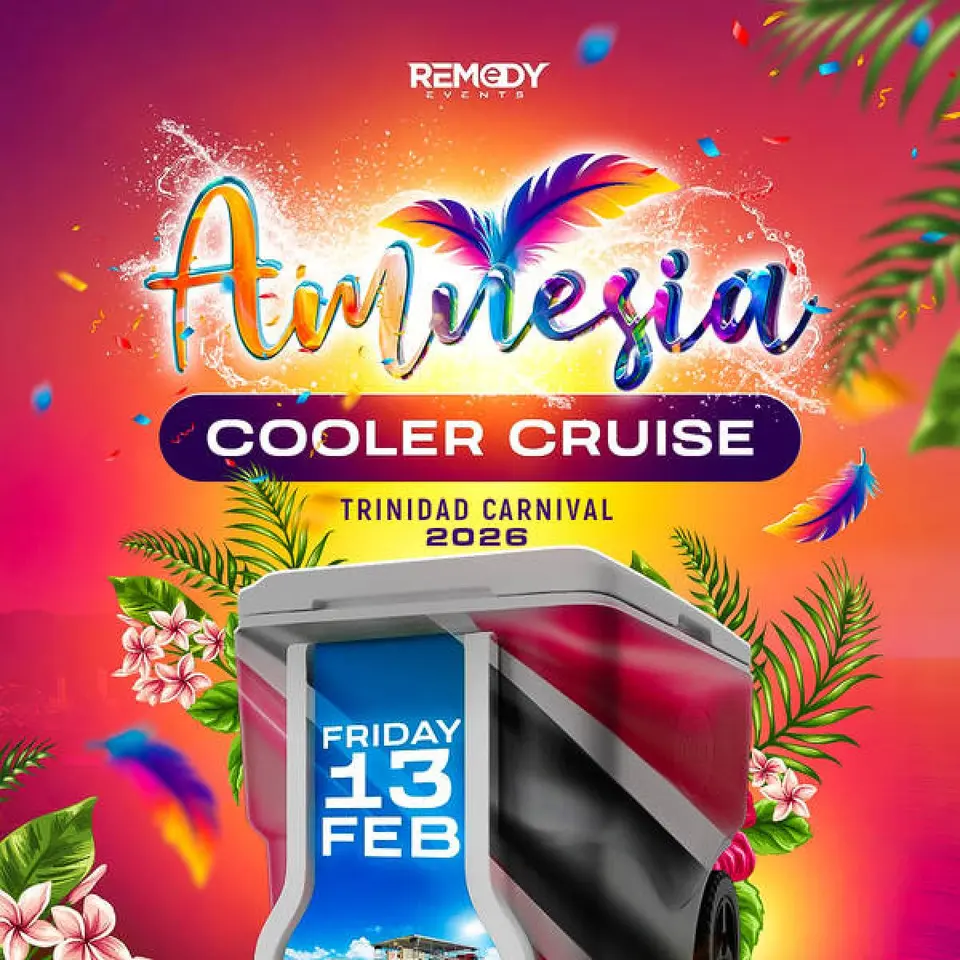 Amnesia Cooler Cruise flyer or graphic.