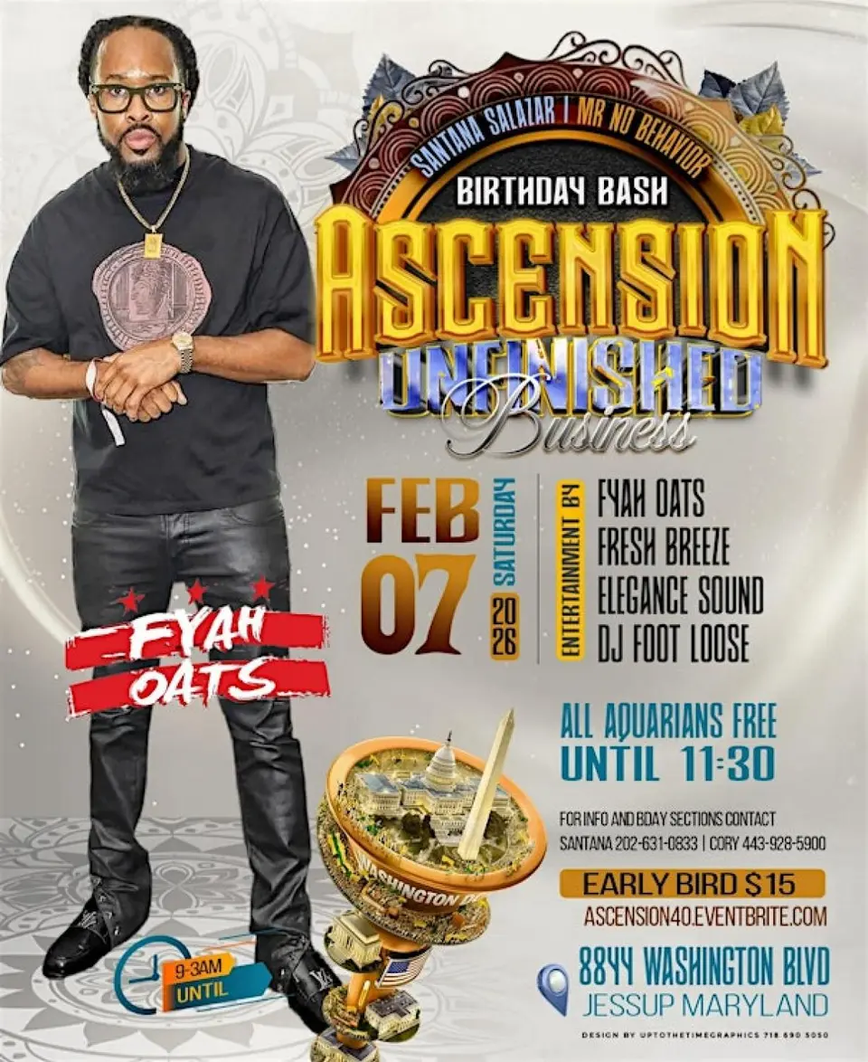 Ascension flyer or graphic.