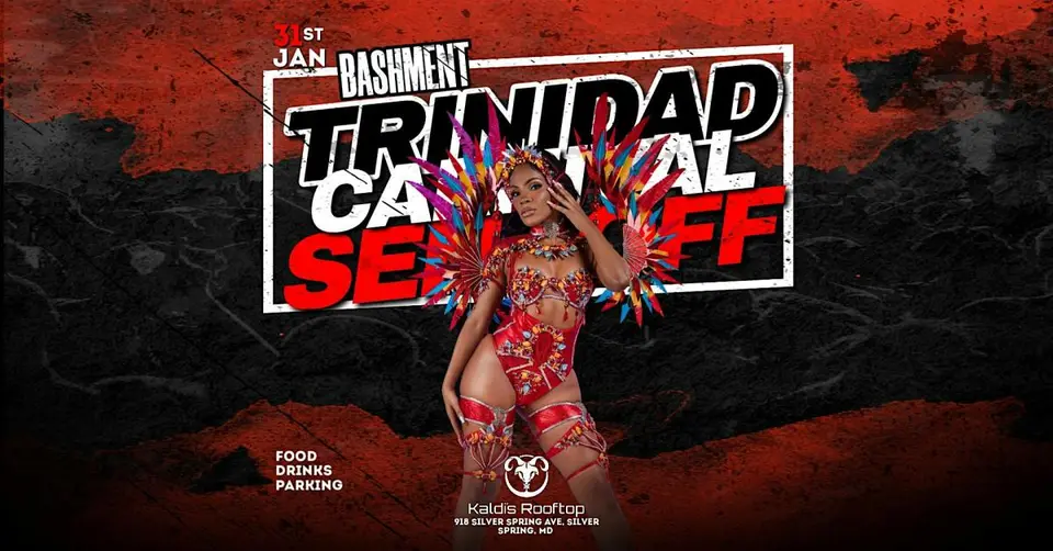 Bashment TNT Sendoff 2026 flyer or graphic.