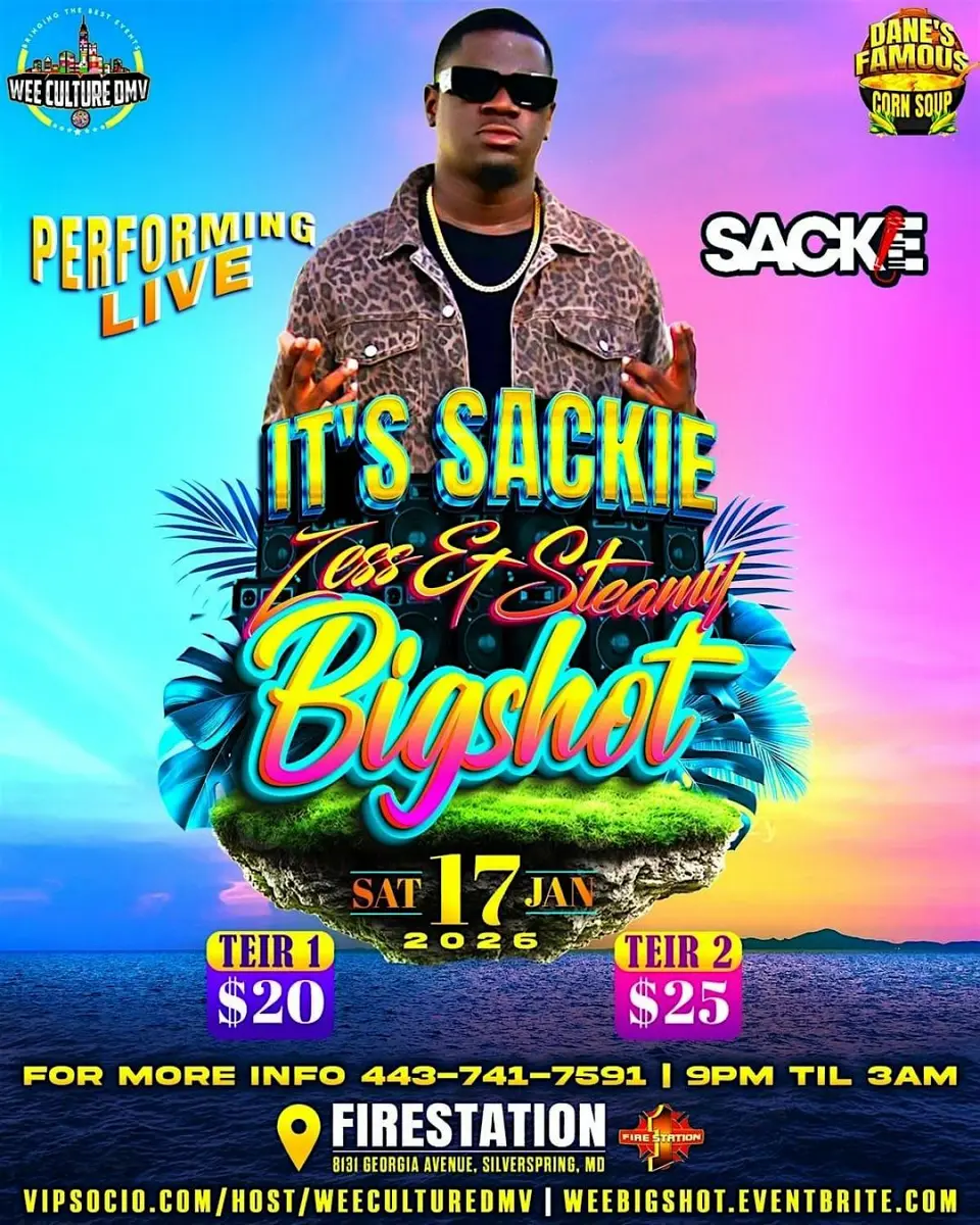 Big Shot Small Islands flyer or graphic.