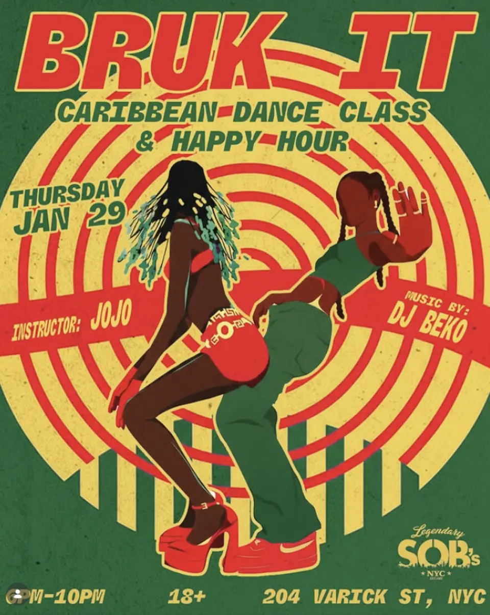 Bruk It! flyer or graphic.