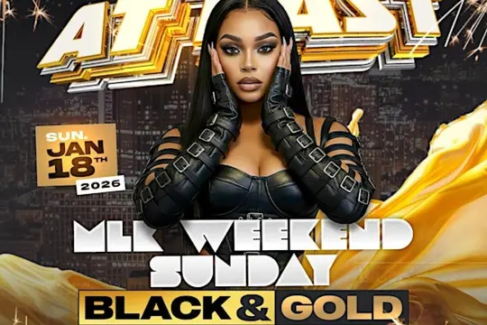 Free at Last Black & Gold Party 