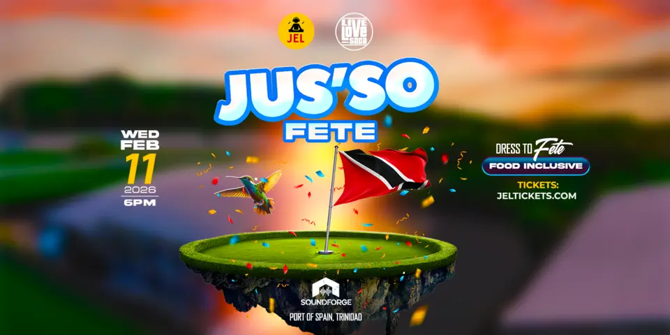 Jusso Fete flyer or graphic.