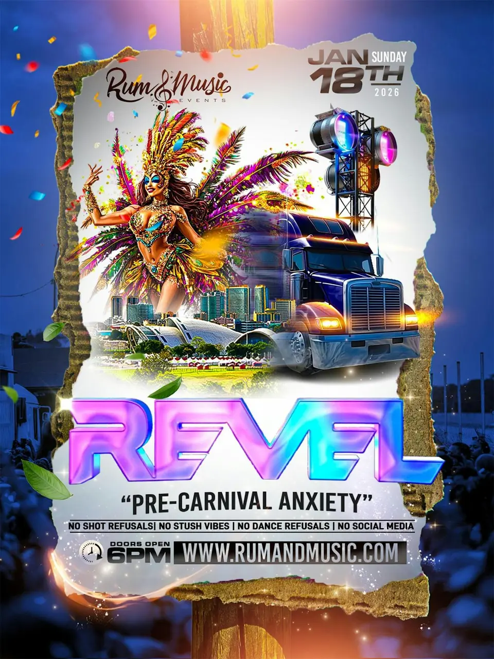 Revel flyer or graphic.