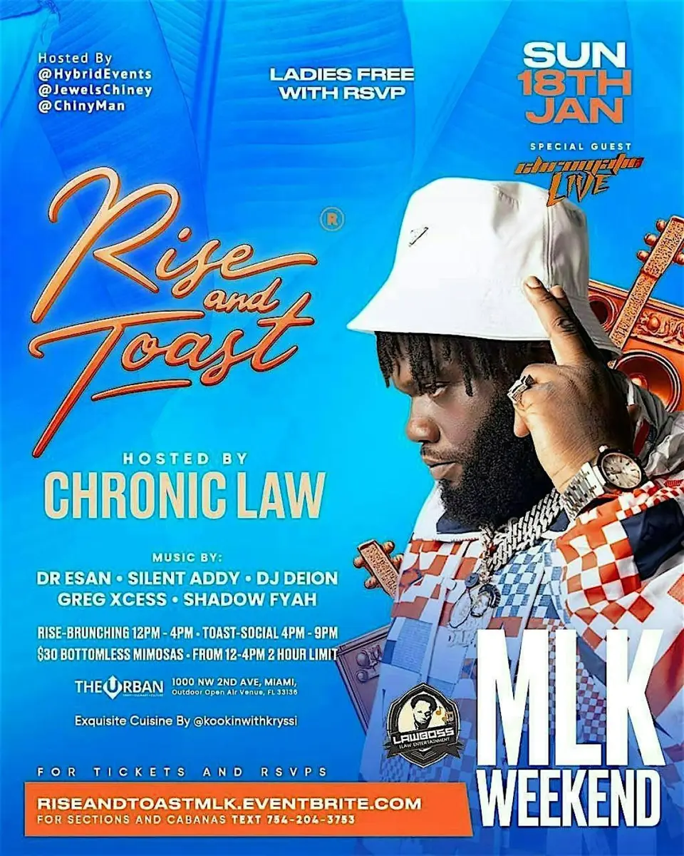Rise And Toast flyer or graphic.