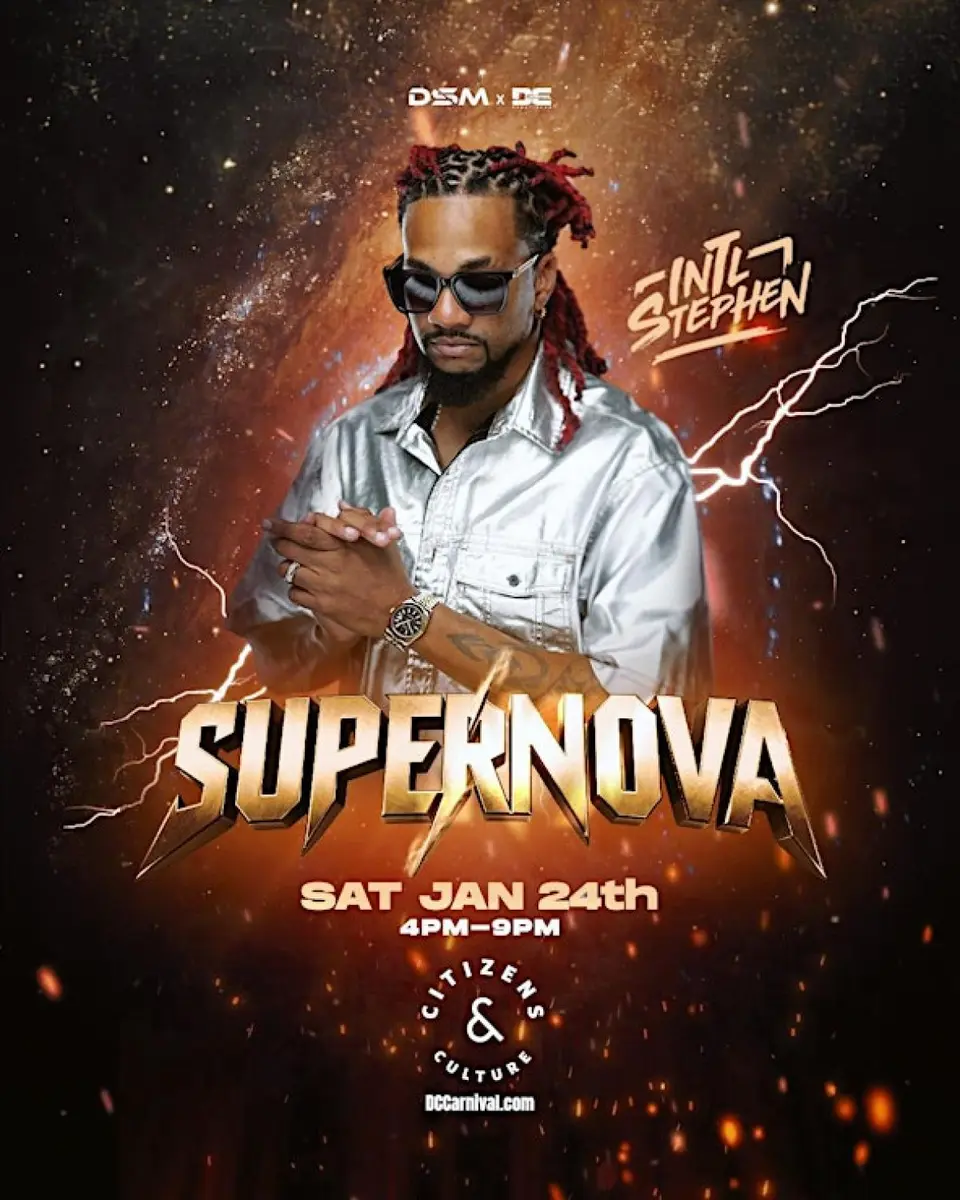 SuperNova :: Int'l Stephen's BIG ENERGY Birthday Tour flyer or graphic.