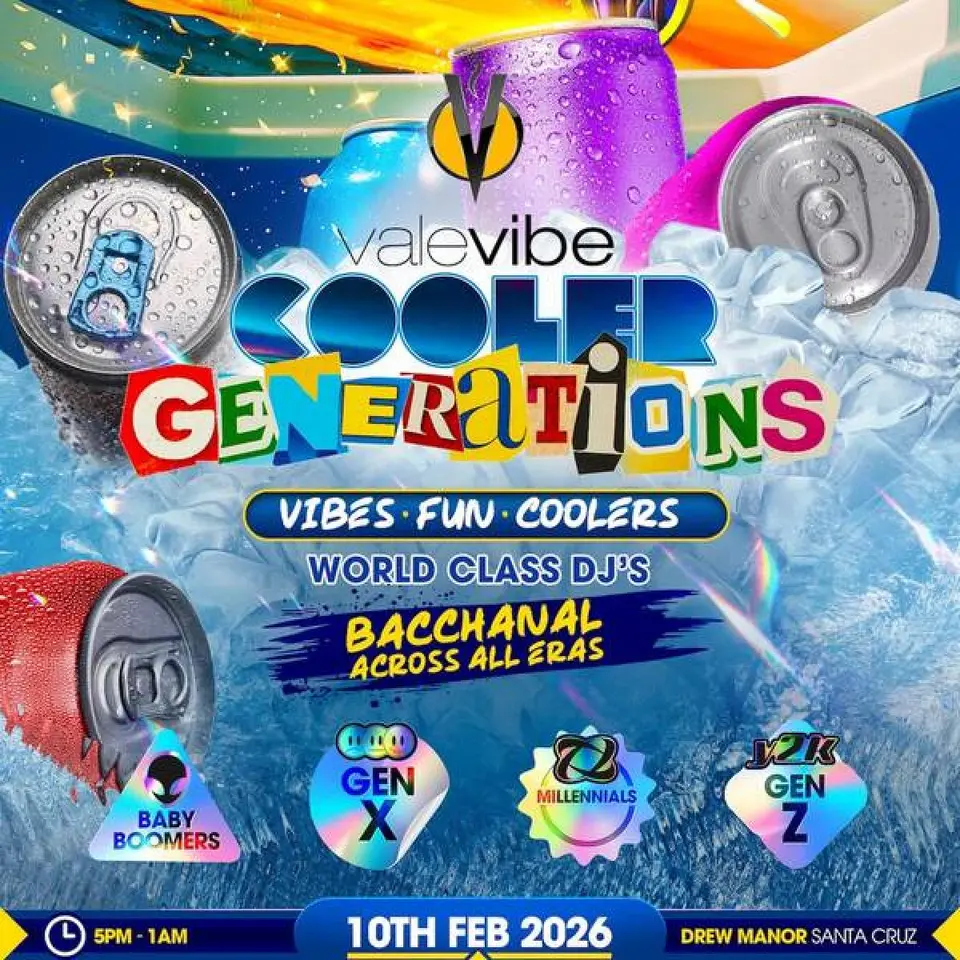 ValeVibe Cooler: Generations flyer or graphic.