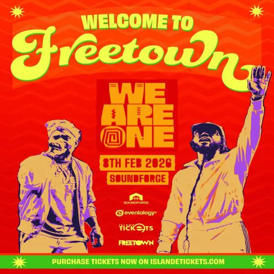 Welcome to Freetown  flyer or graphic.