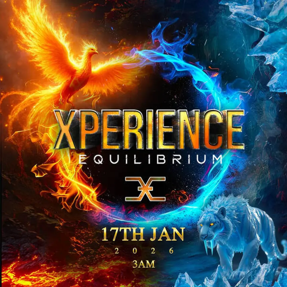 Xperience Equilibrium flyer or graphic.