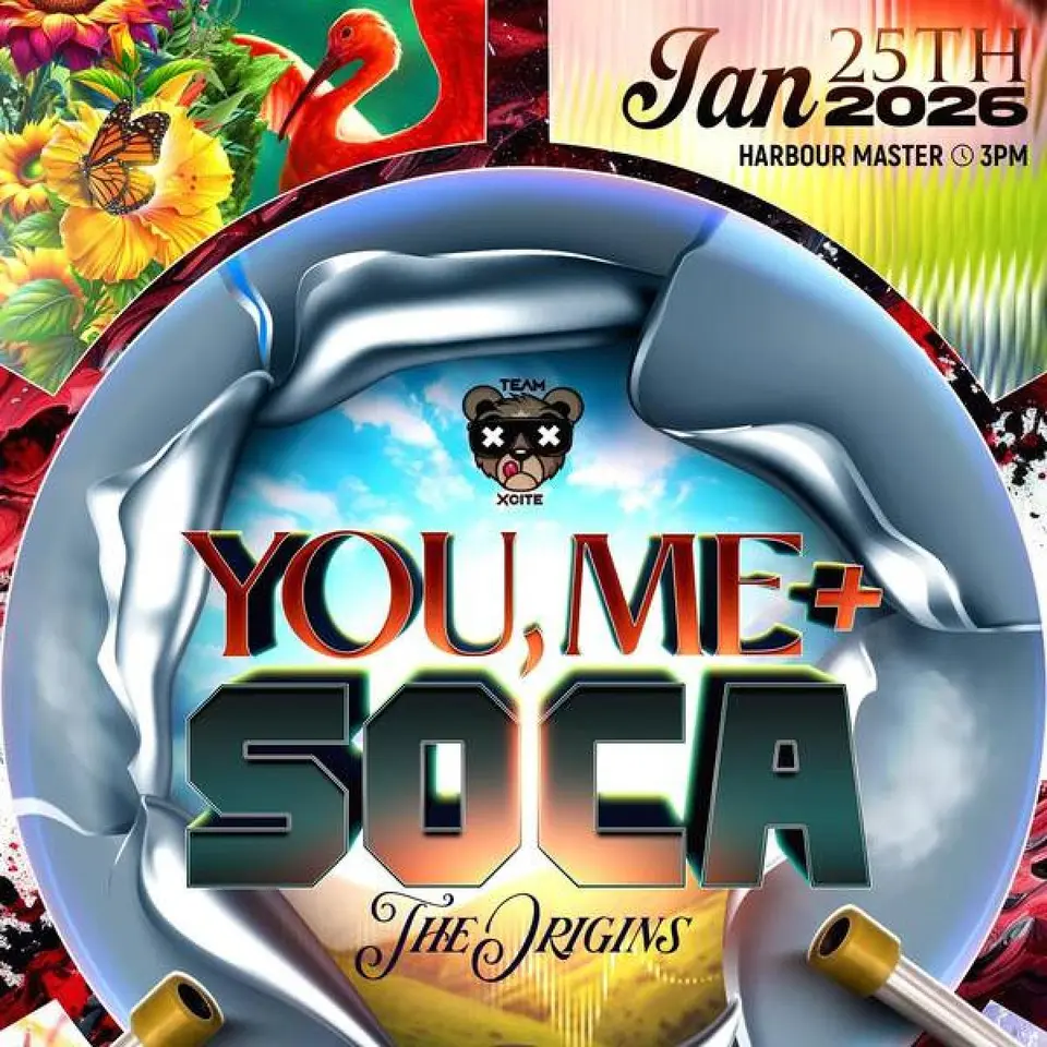 You, Me + Soca - Origins (Cooler Cruise) flyer or graphic.