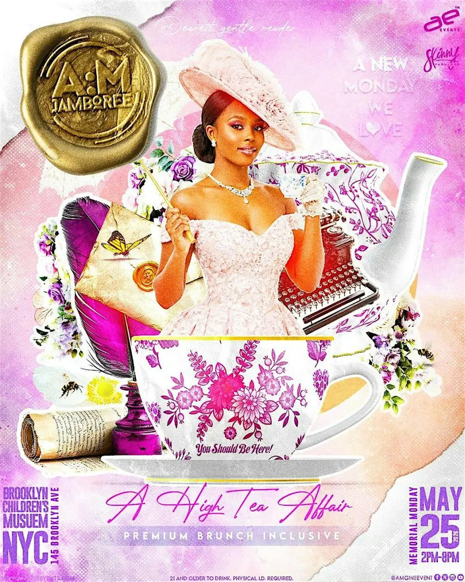 A:M Jamboree flyer or graphic.