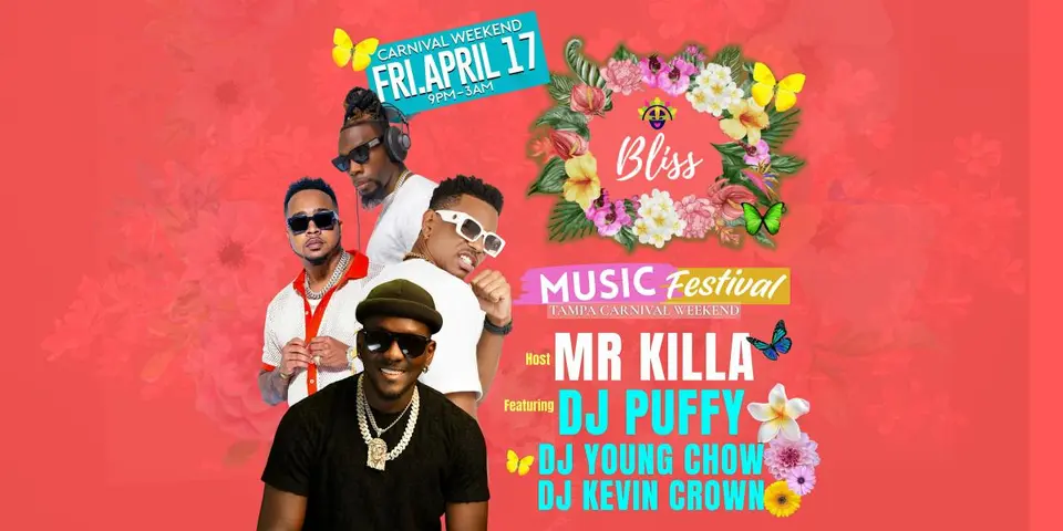 Bliss Music Festival flyer or graphic.