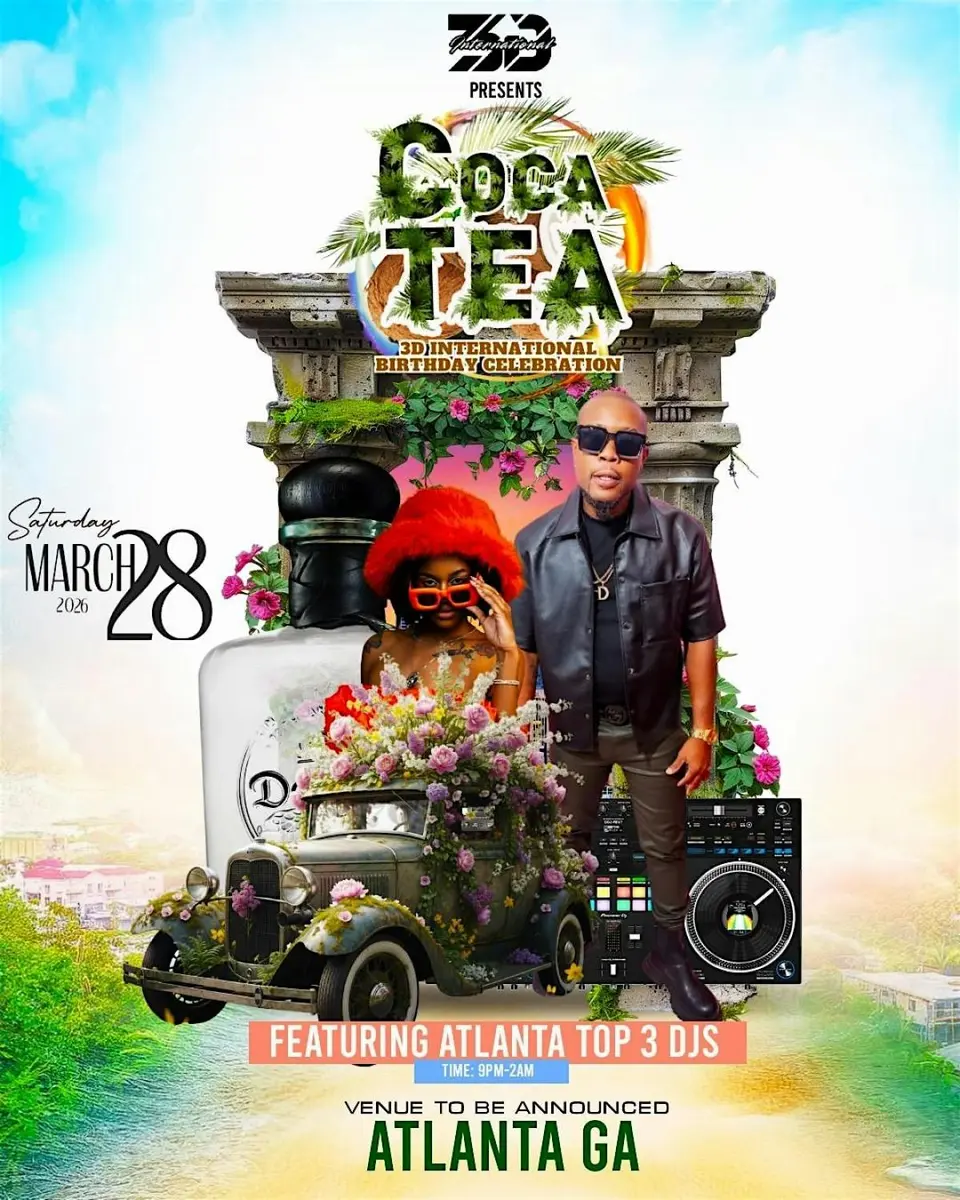 Coca Tea  flyer or graphic.