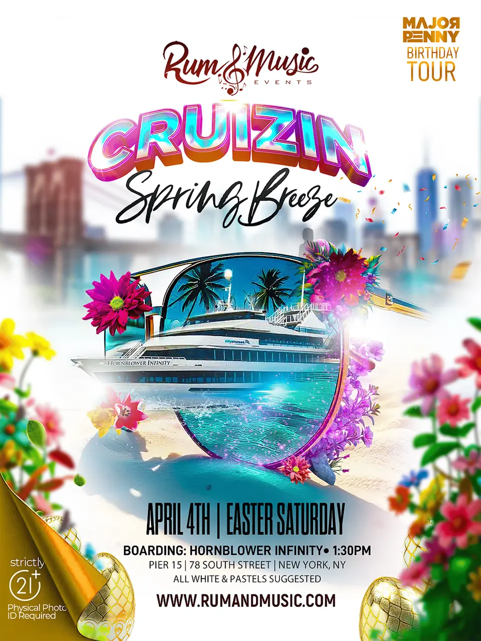 "CRUIZIN" Spring Breeze 26 flyer or graphic.