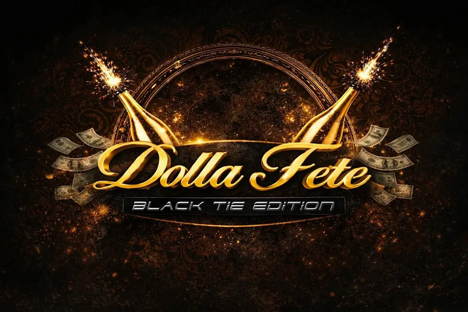 Dolla Fete Black Tie Edition flyer or graphic.