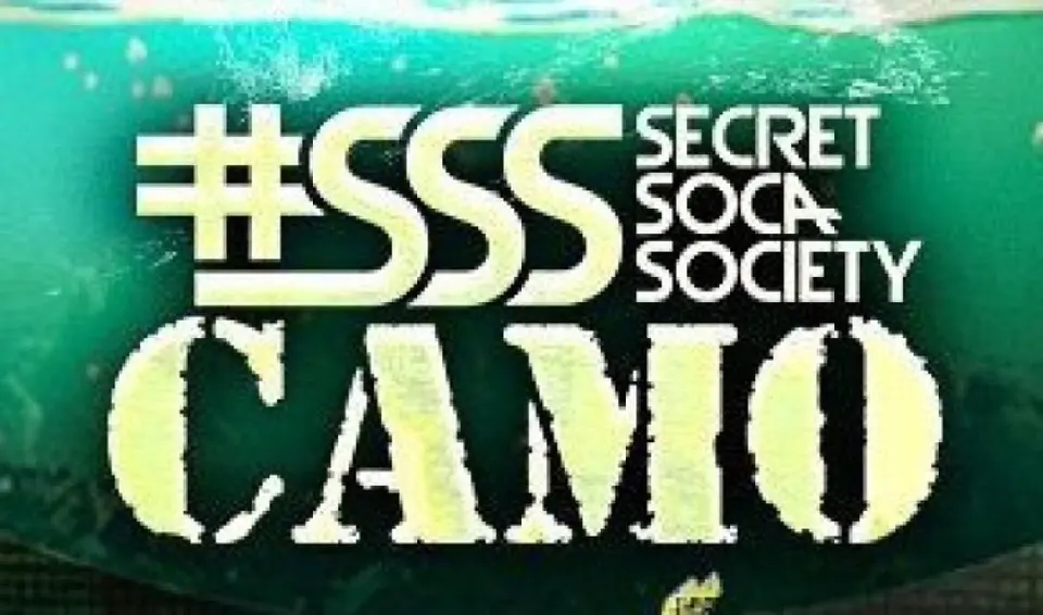 #SSS Camo Fete flyer or graphic.
