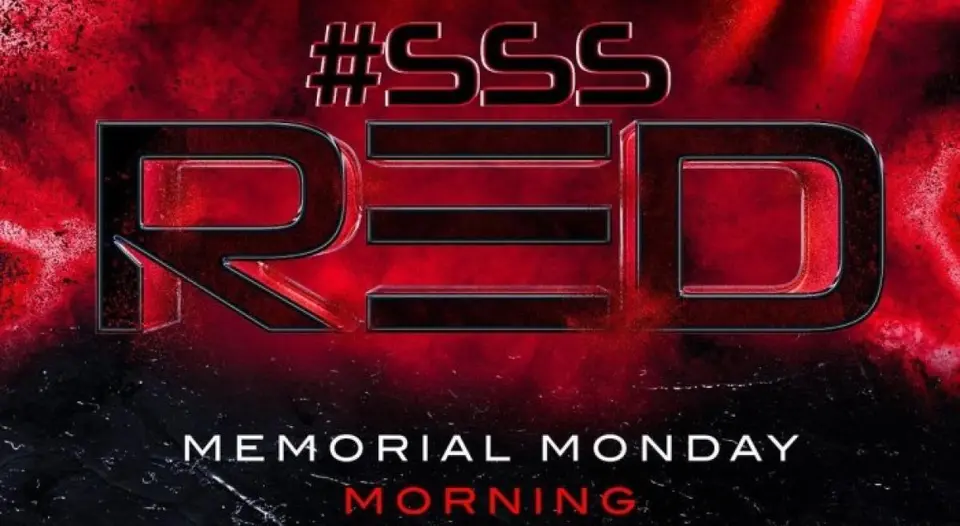 #SSS RED flyer or graphic.