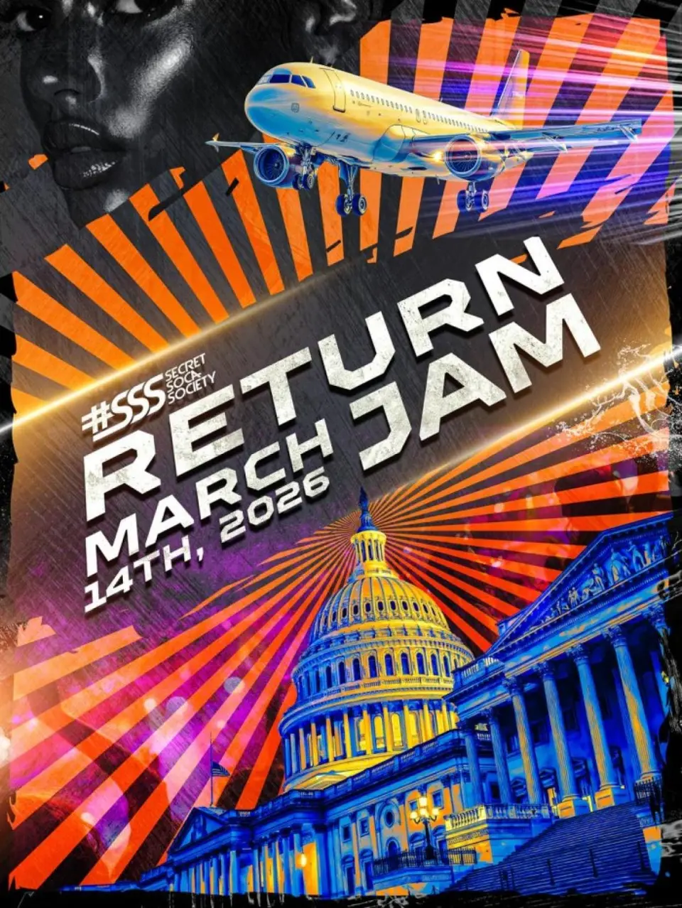 #SSS Spring Fling Return Fete flyer or graphic.