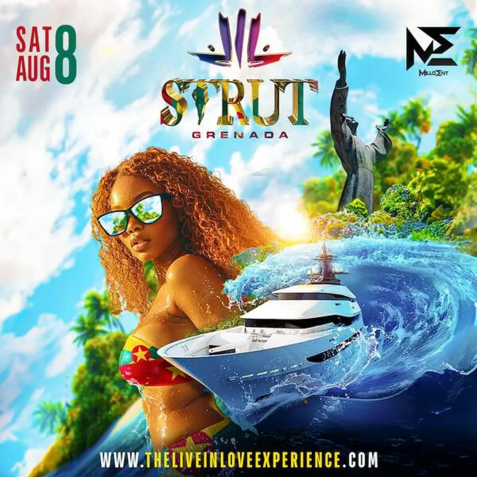 Strut flyer or graphic.