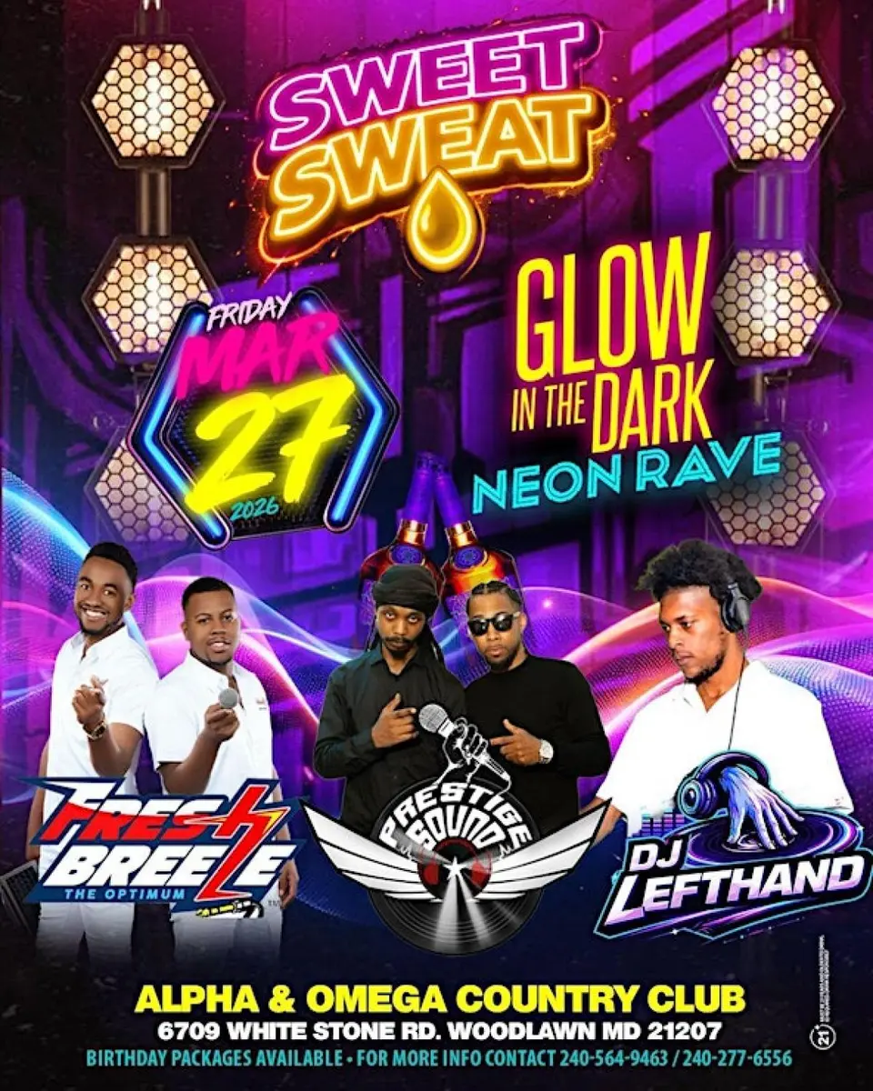 Sweet Sweat  flyer or graphic.