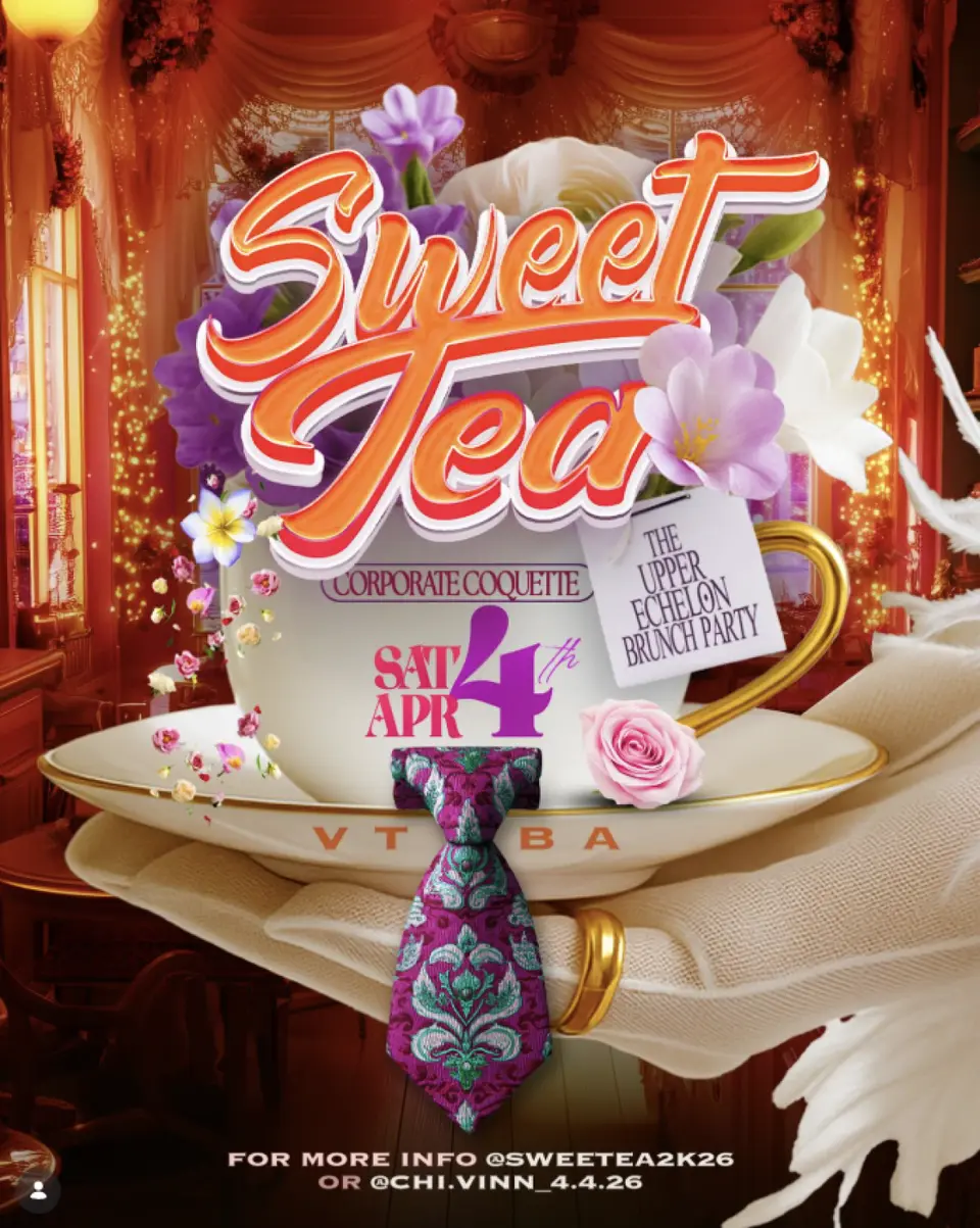 Sweet Tea flyer or graphic.
