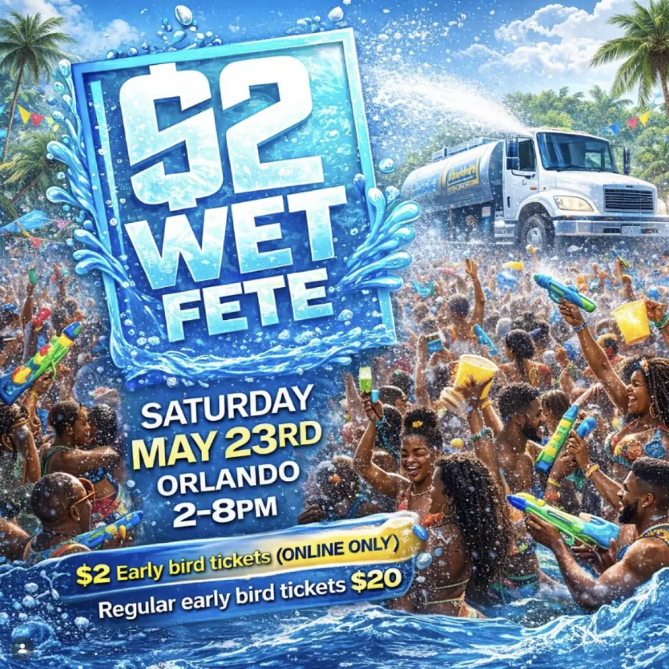 $2 " Wet"   Fete flyer or graphic.