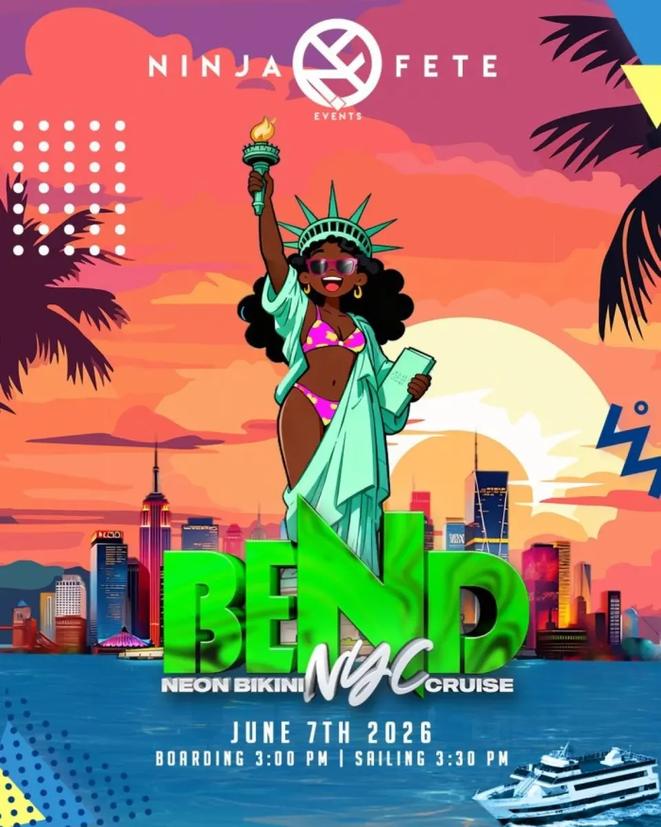 Bend: Neon Bikini Cruise flyer or graphic.