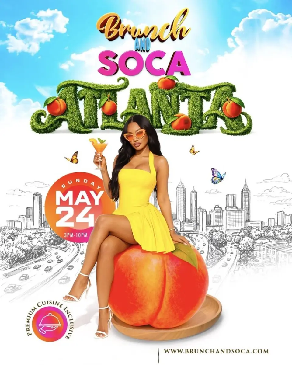 Brunch And Soca flyer or graphic.