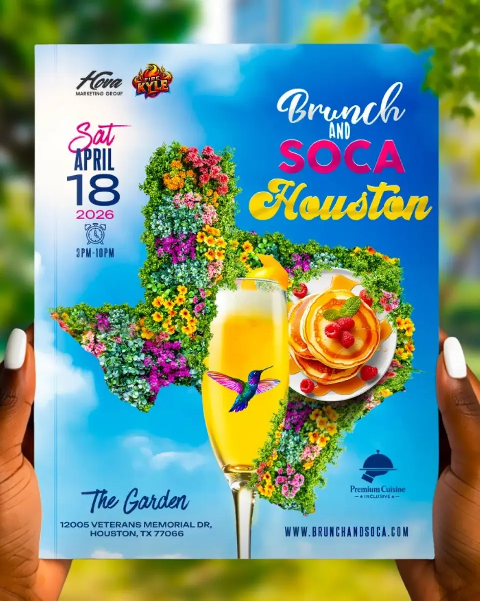 Brunch And Soca flyer or graphic.