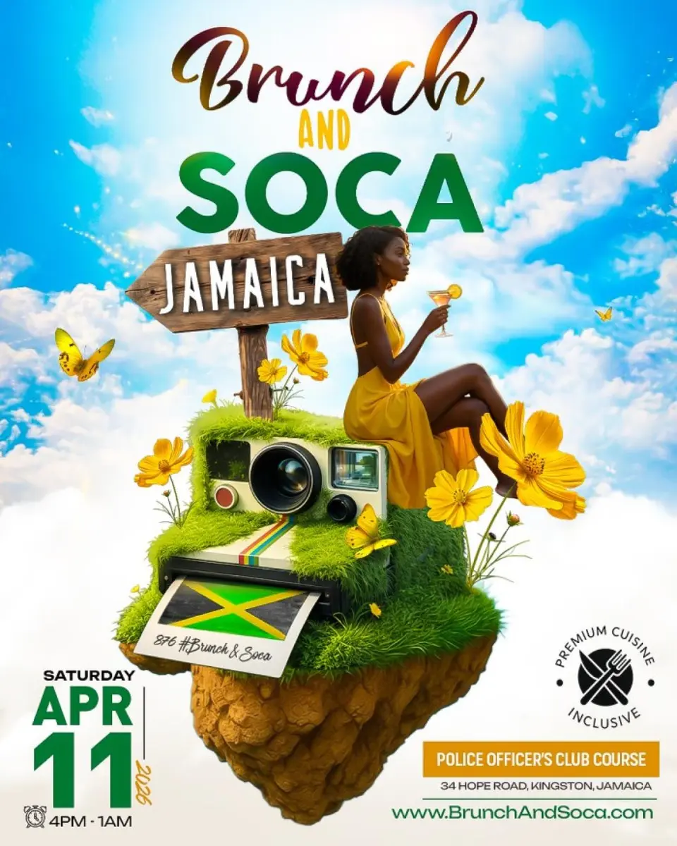 Brunch And Soca flyer or graphic.