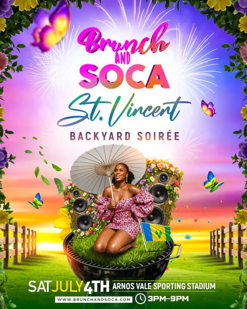 Brunch And Soca flyer or graphic.