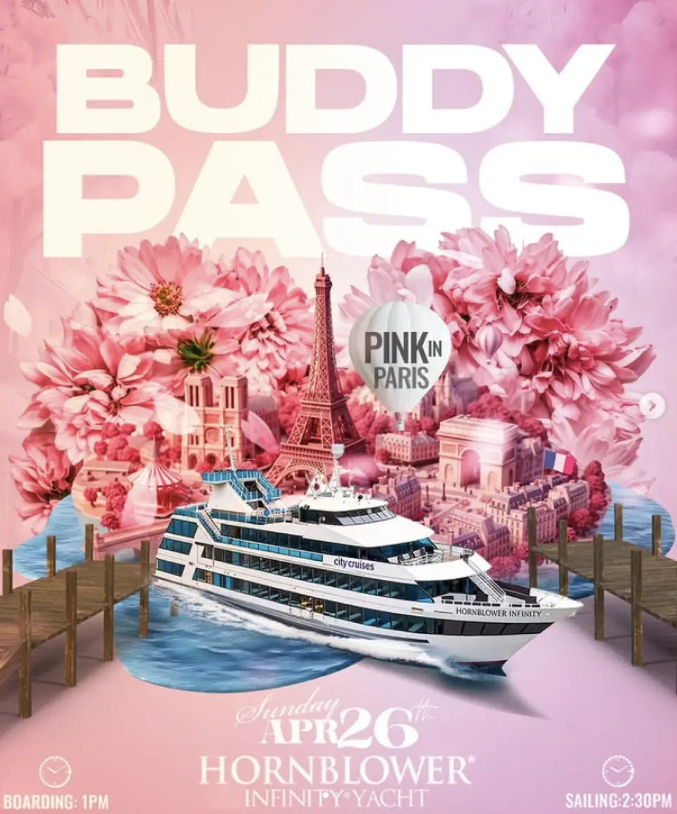 Buddy Pass flyer or graphic.