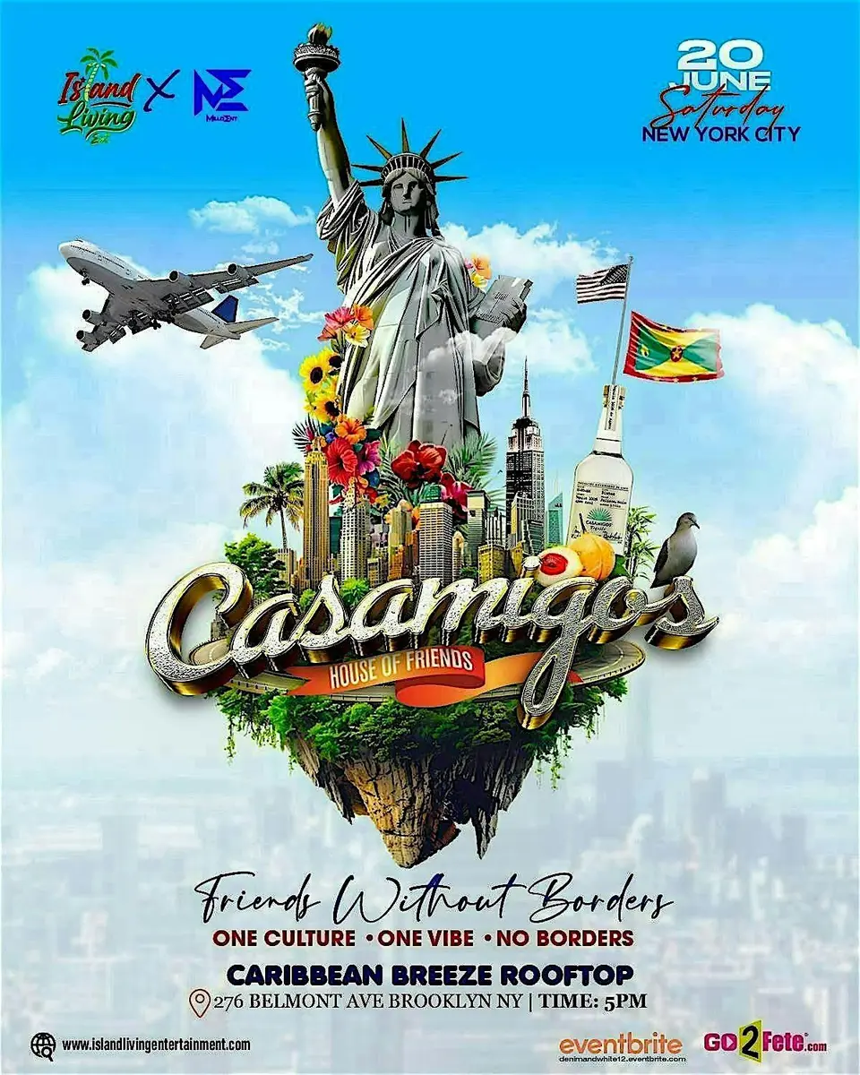 Casamiagos House of Friends flyer or graphic.