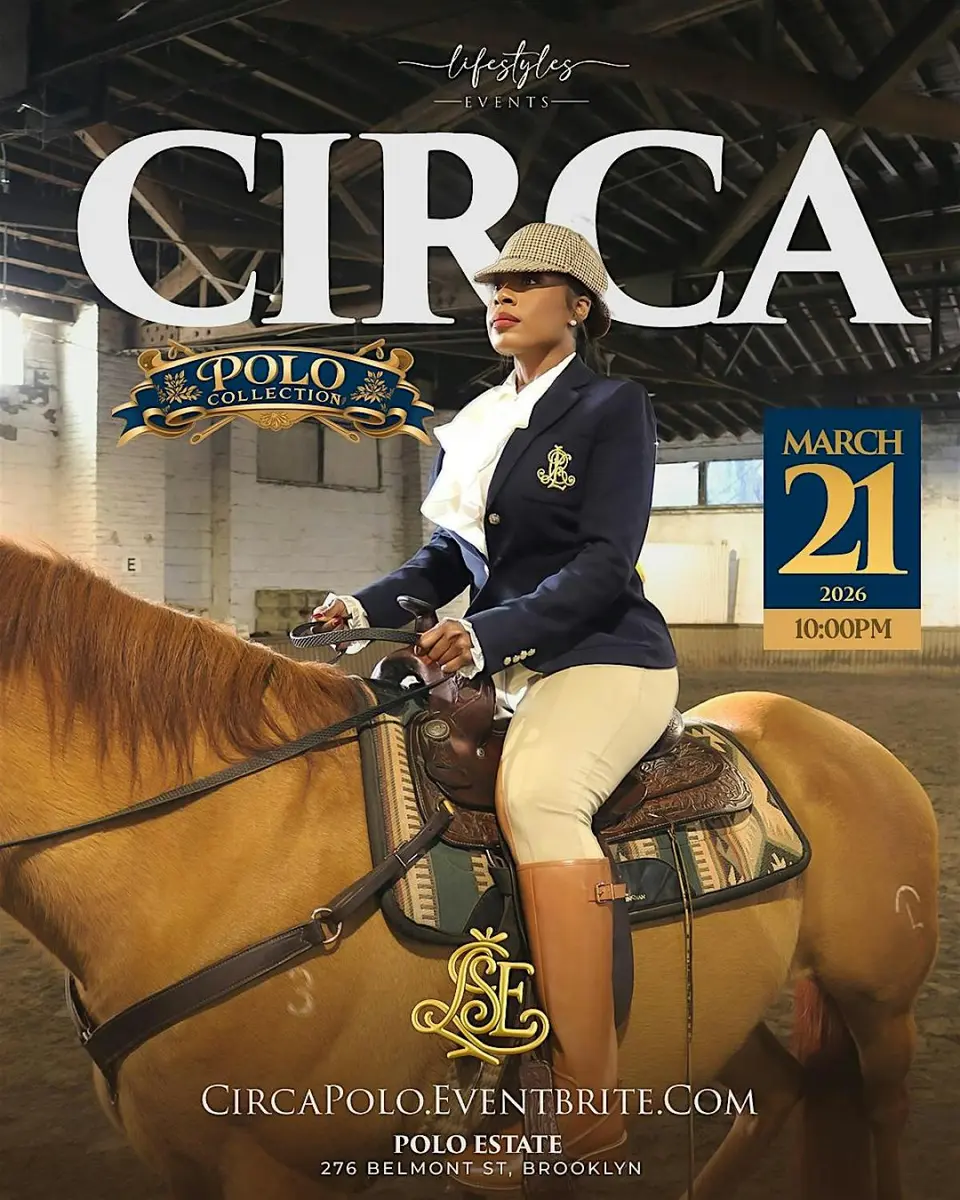 Circa flyer or graphic.