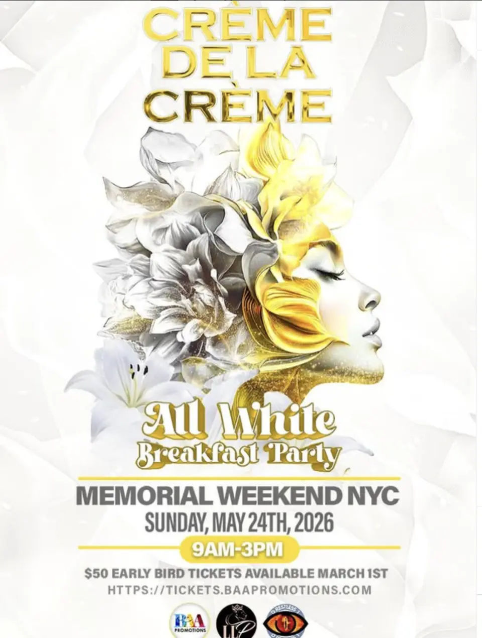 Creme De La Creme flyer or graphic.