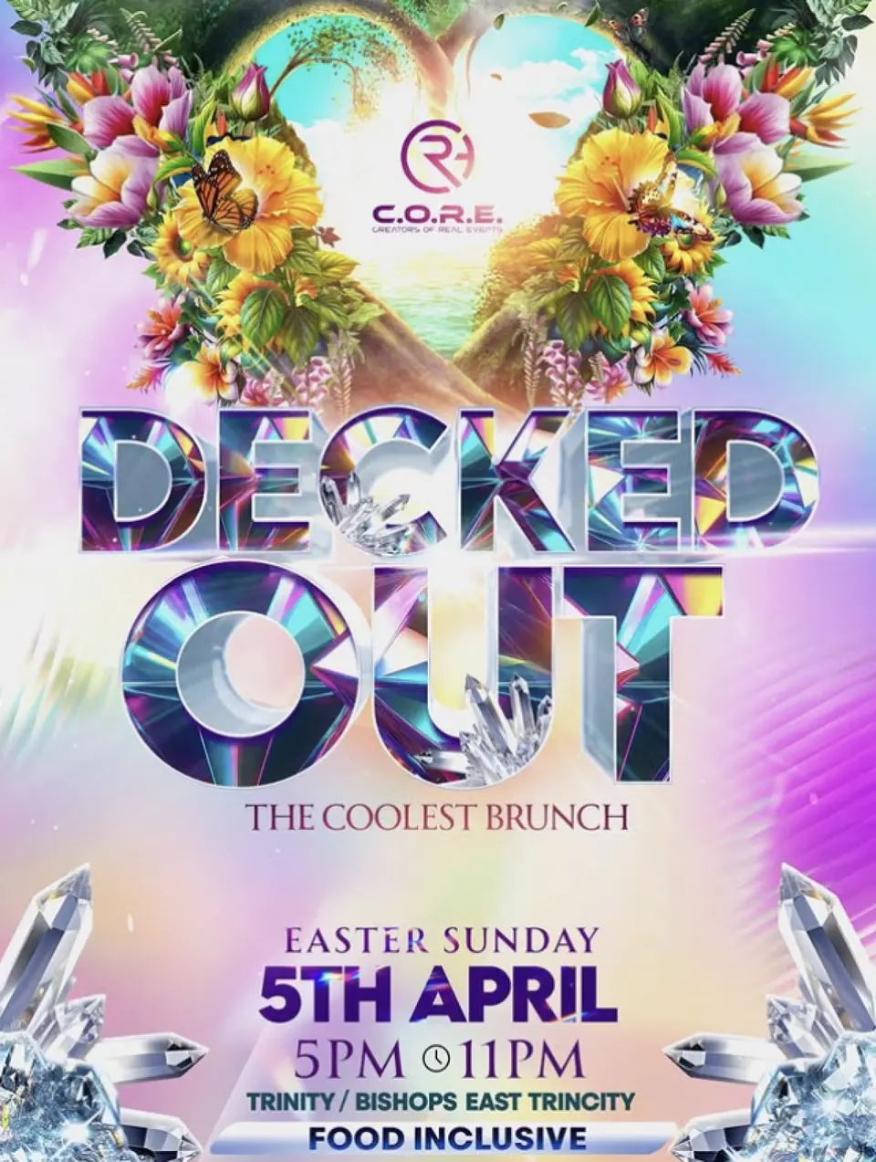 Decked Out flyer or graphic.