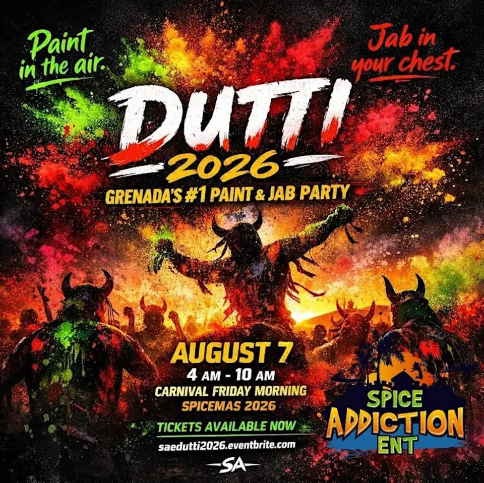 Dutti flyer or graphic.